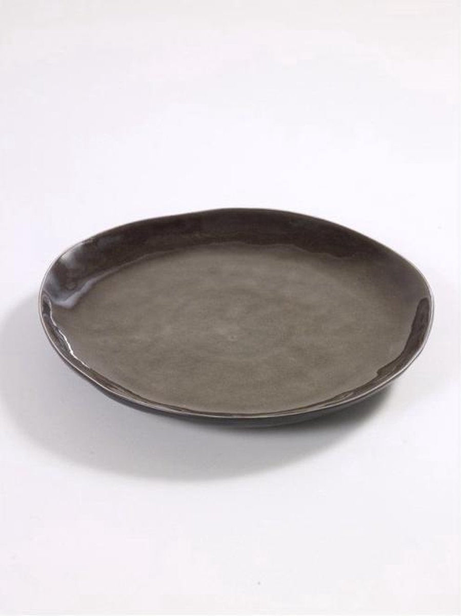 Pascale Naessens Pure Dinerbord - Rond Medium - grijs - D28xH2