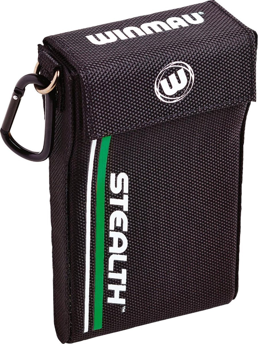 Winmau Stealth dartcase groen - 18 x 16 x 3cm