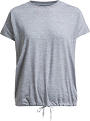 Rohnisch To Hatha Loose Tee Sportshirt Dames - Grey Melange - Maat XS