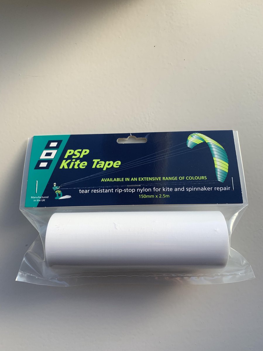 Wit spinnaker tape 150mm x 2