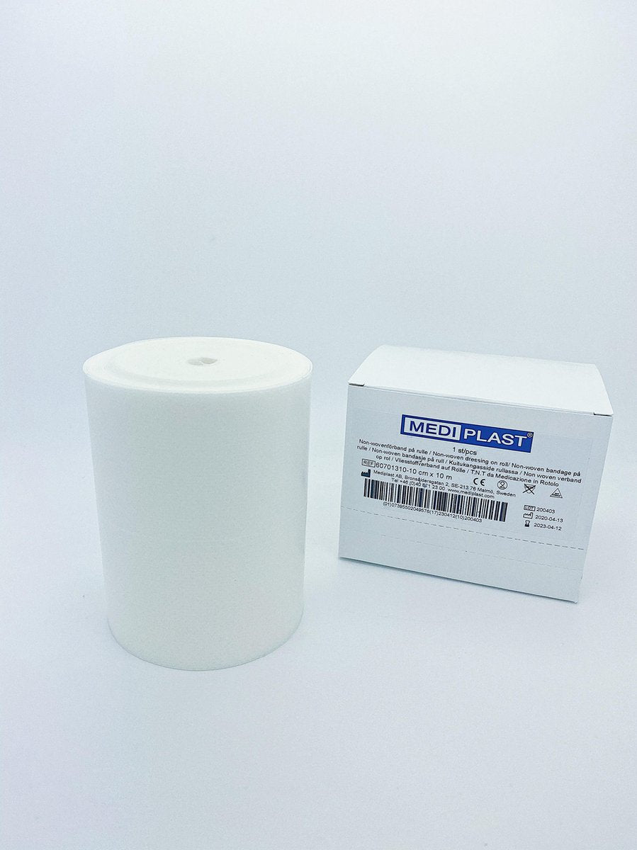 Mediplast Non-Woven Verband op Rol 10cm