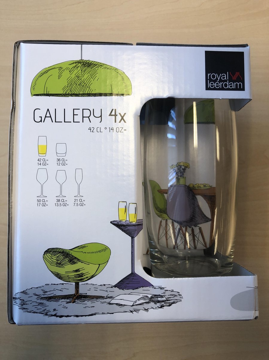 Royal Leerdam Gallery 4 X Longdrinkglazen