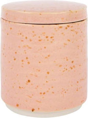 Gespikkelde voorraadpot - Roze