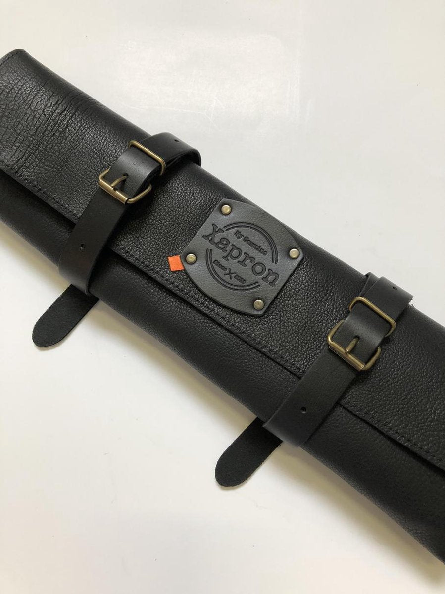 All Black Knife Roll Bag - Limited Edition - Inclusief messenset