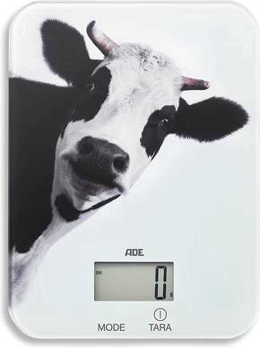 ADE KE 1603 Inka Tafelblad Rechthoek Elektronische keukenweegschaal Multi kleuren