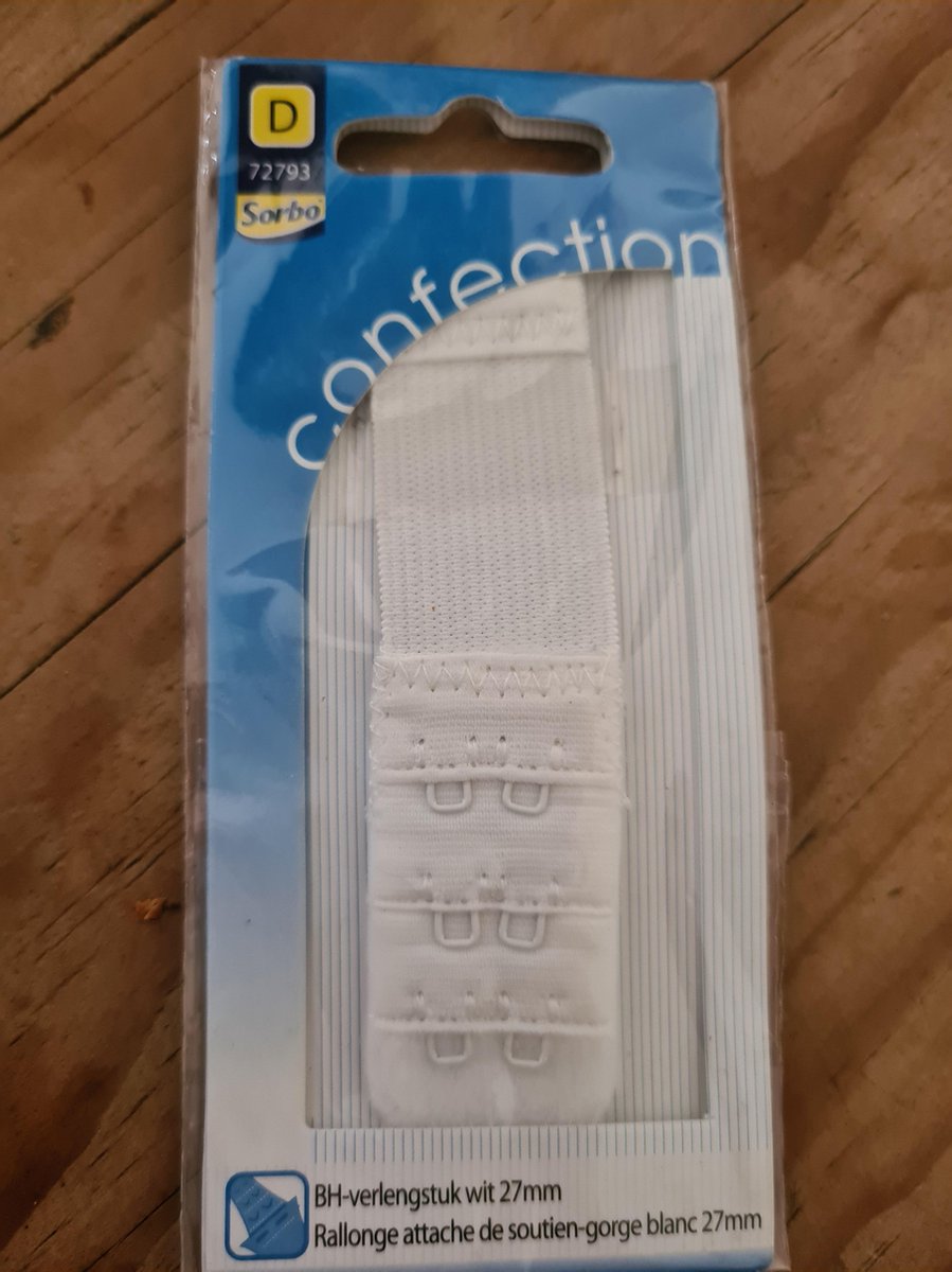BH verlengstuk wit 27mm Sorbo