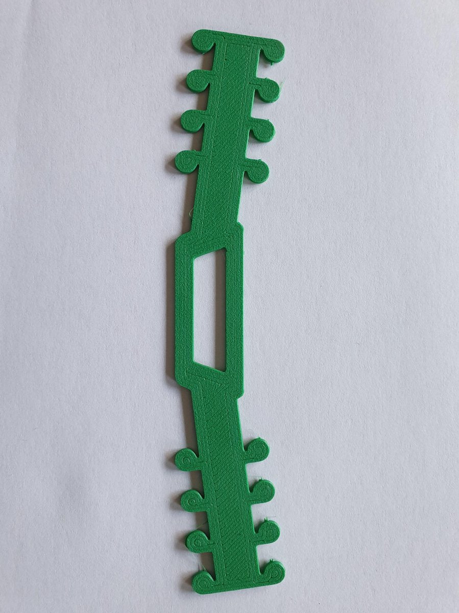 EarComfort LUXE groen - medisch getest Earsaver - Ear saver - Mondkapjes dragen zonder pijn en irritatie - mondkapjes houder - earsavers mondmasker - mondkapje beschermstuk - draagband mondmasker - oorbeschermer - strip voor mondkapje