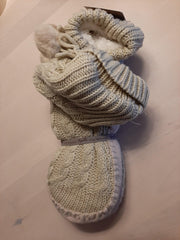 Huissokken apollo maat 37/39 beige met antislipzool