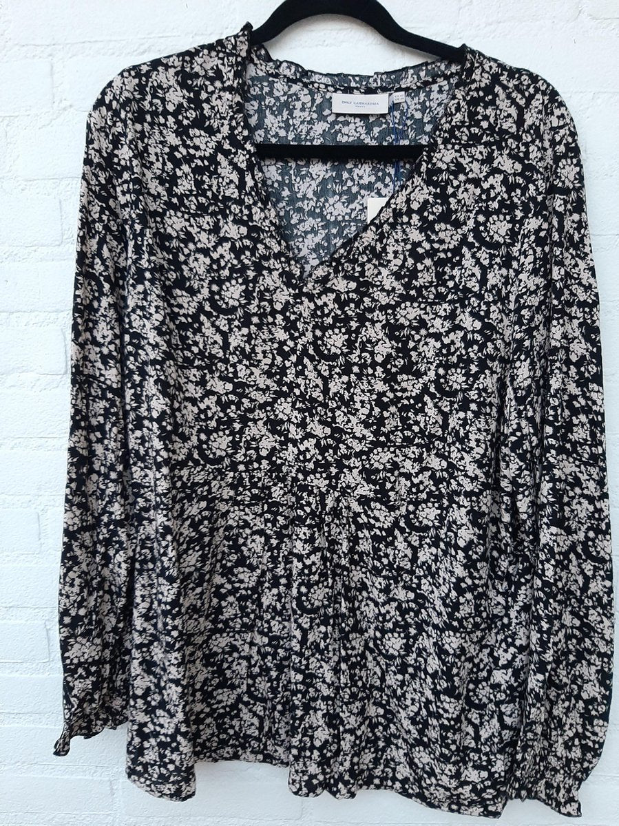 Only Carmakoma Carcan Blouse Bloemenprint Maat 44