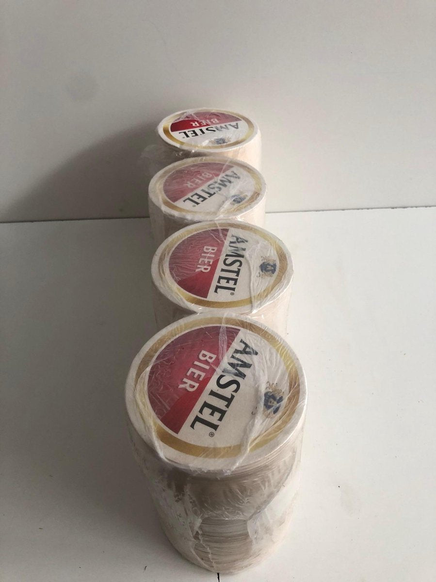 Amstel pils bierviltjes bier viltjes vilten vilt 4 rollen van 100 stuks