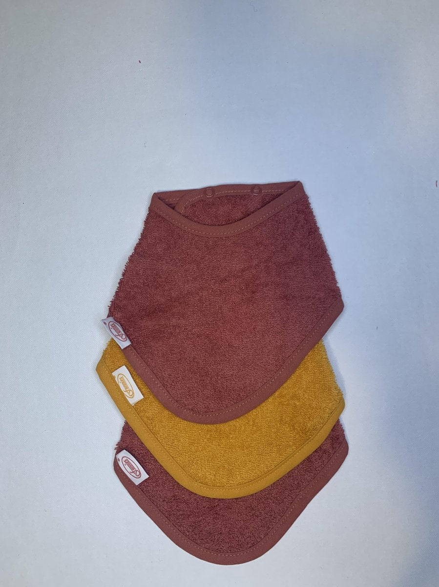 Funnies Bandana slab ( set van 3) coper