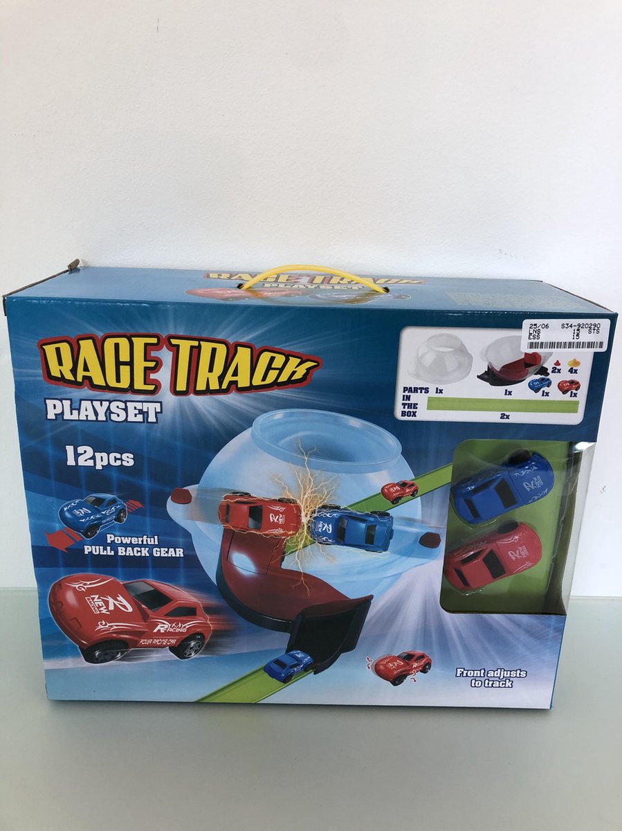 Race track playset