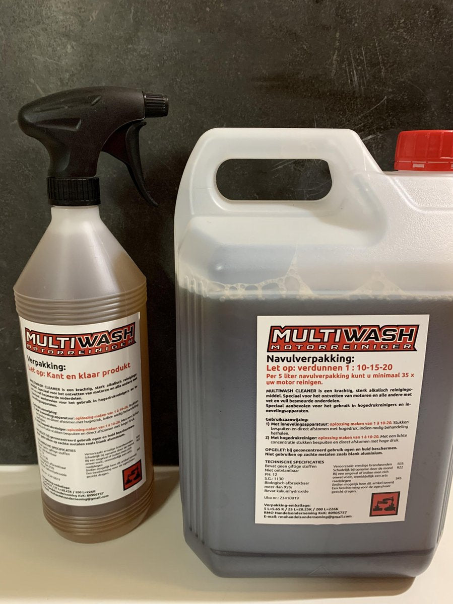 Multiwash - motorreiniger - combideal