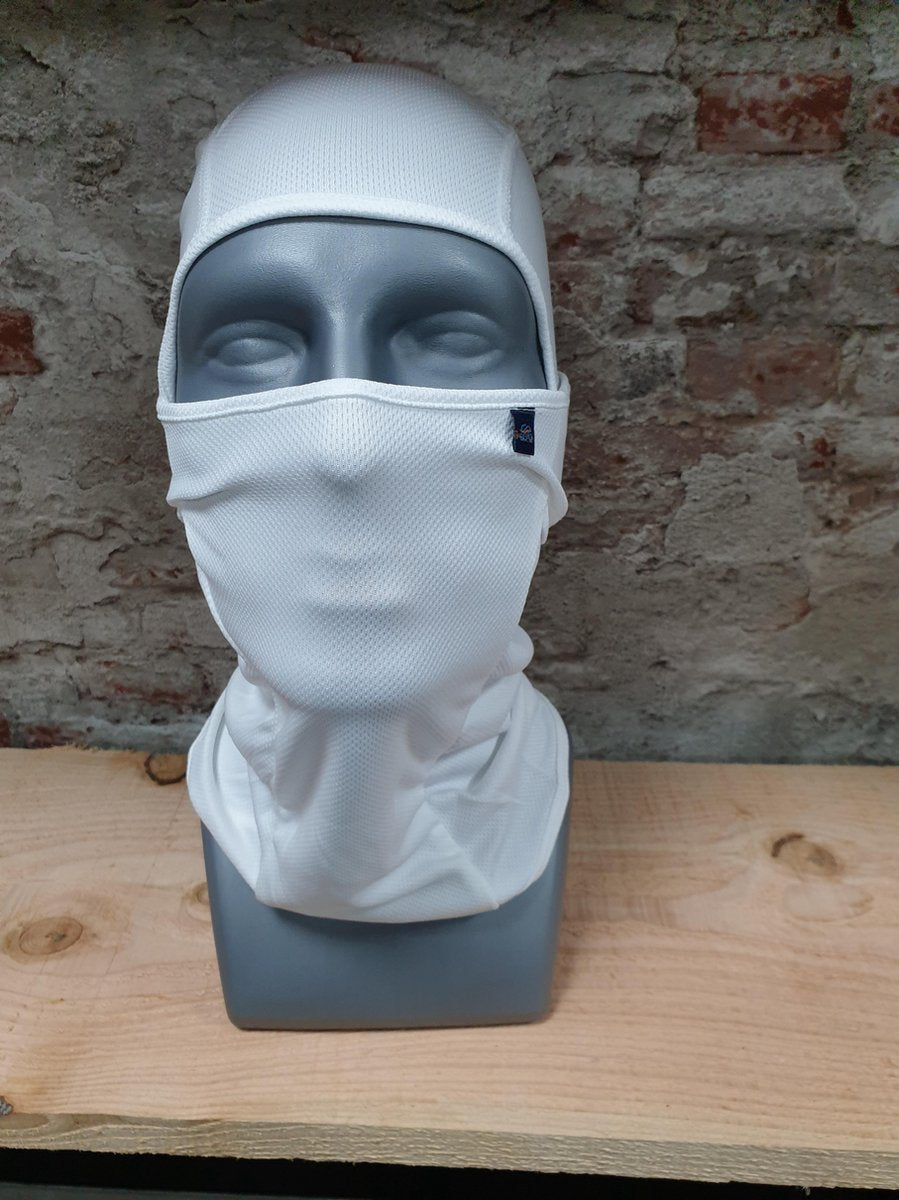 GrandPitstop Balaclava wit