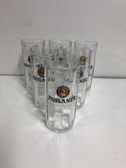 Paulaner Weizen bierpul 6x25cl (LET OP: kleine afmeting!) pul pullen bierpullen