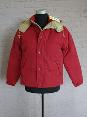 HKM Donsjas hoogwaardig Mirco vezels D. Rood Maat 176 Nr. 889.