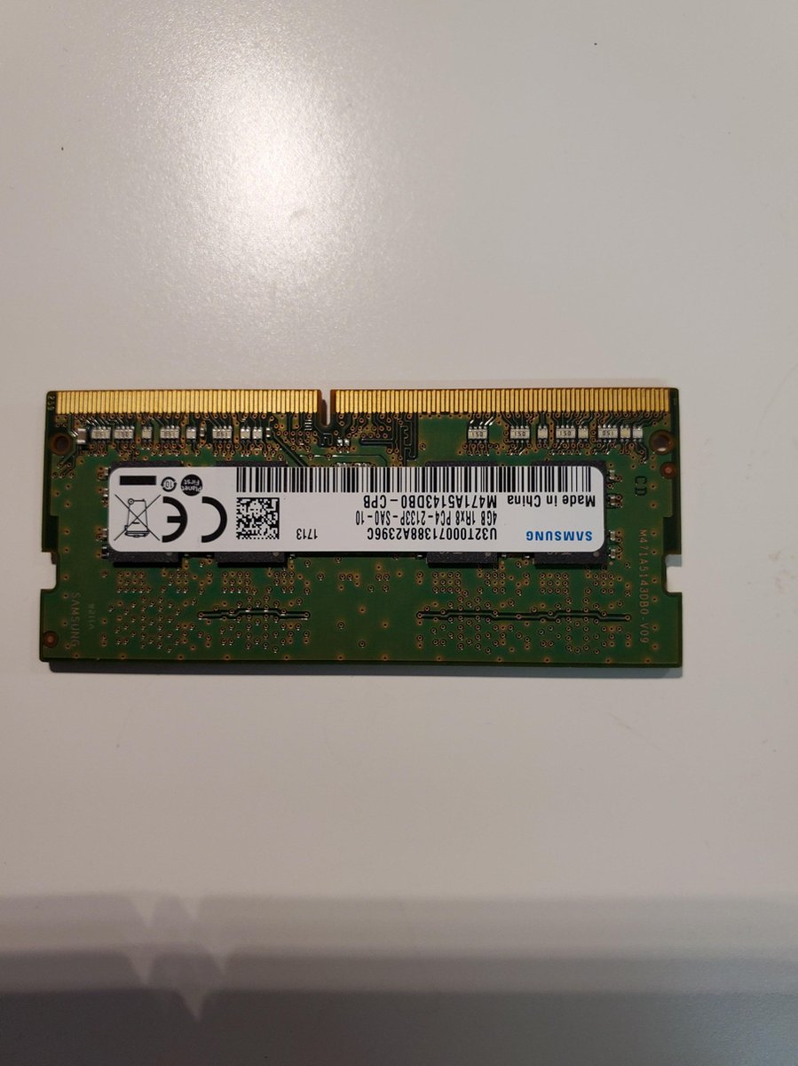 Fujitsu 4GB DDR4-2133 MHz geheugenmodule