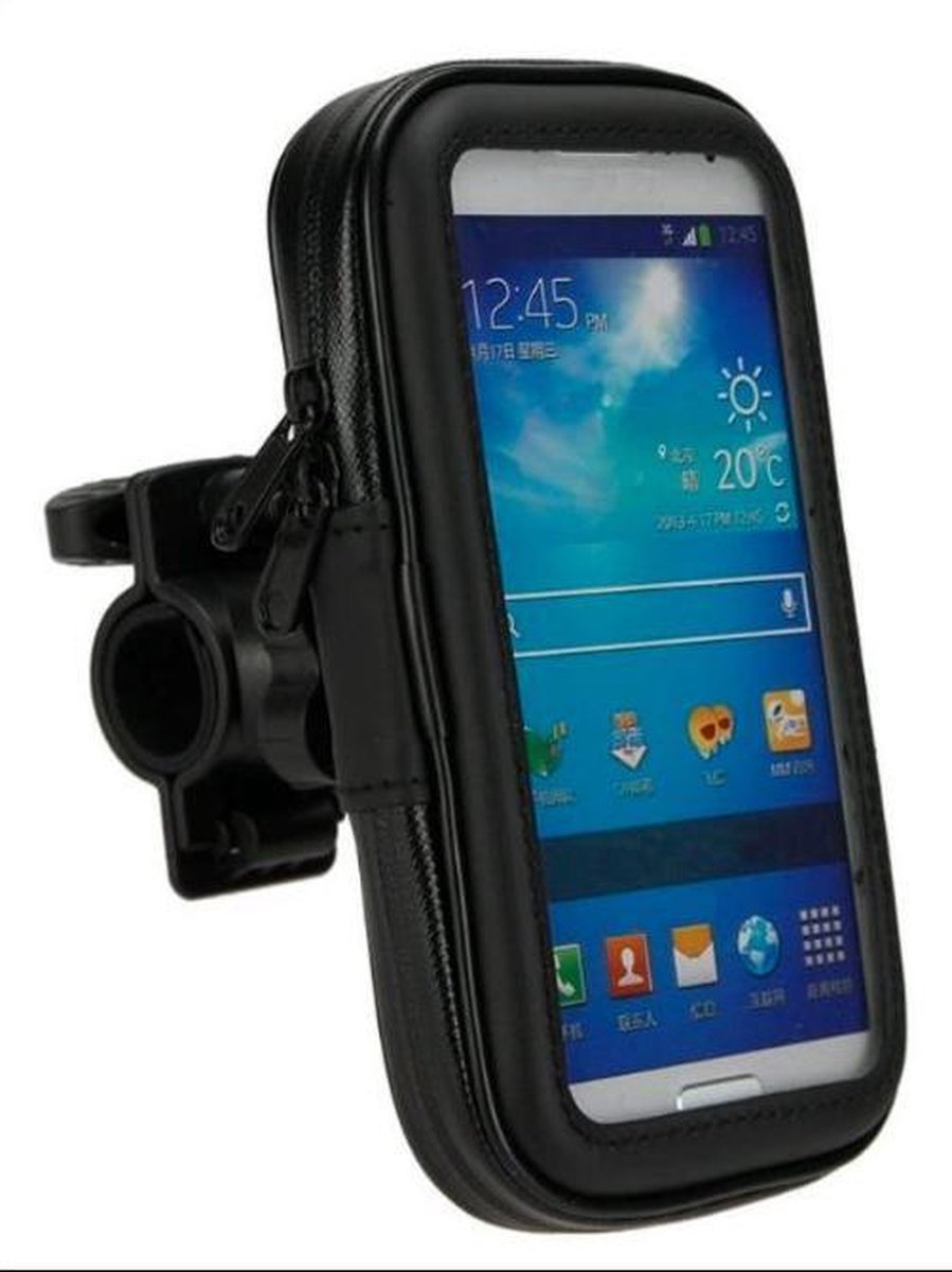 waterdichte telefoonhouder fiets fietsstuur universeel fietshouder voor smartphone waterdicht met bevestigingsmateriaal voor mobiele telefoon
