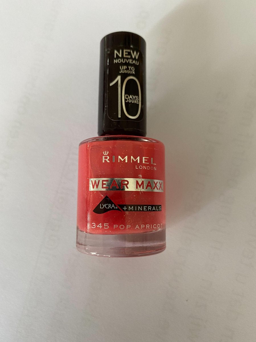 Rimmel Wear Maxx Nagellak - 345 pop Apricot