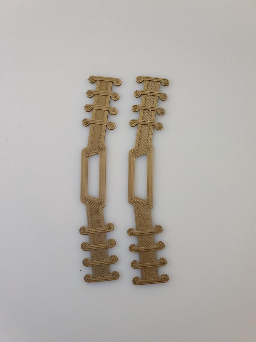 EarComfort LUXE 2 stuks brons - Earsaver - Aansluithulp - Mondkapjes dragen zonder pijn en irritatie - mondkapjes houder - earsavers mondmasker - aantrekhulp - mondkapje beschermstuk - draagband mondmasker - earbuddies