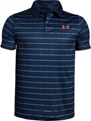 Under Armour Golf Kids Polo Blauw Logo 152