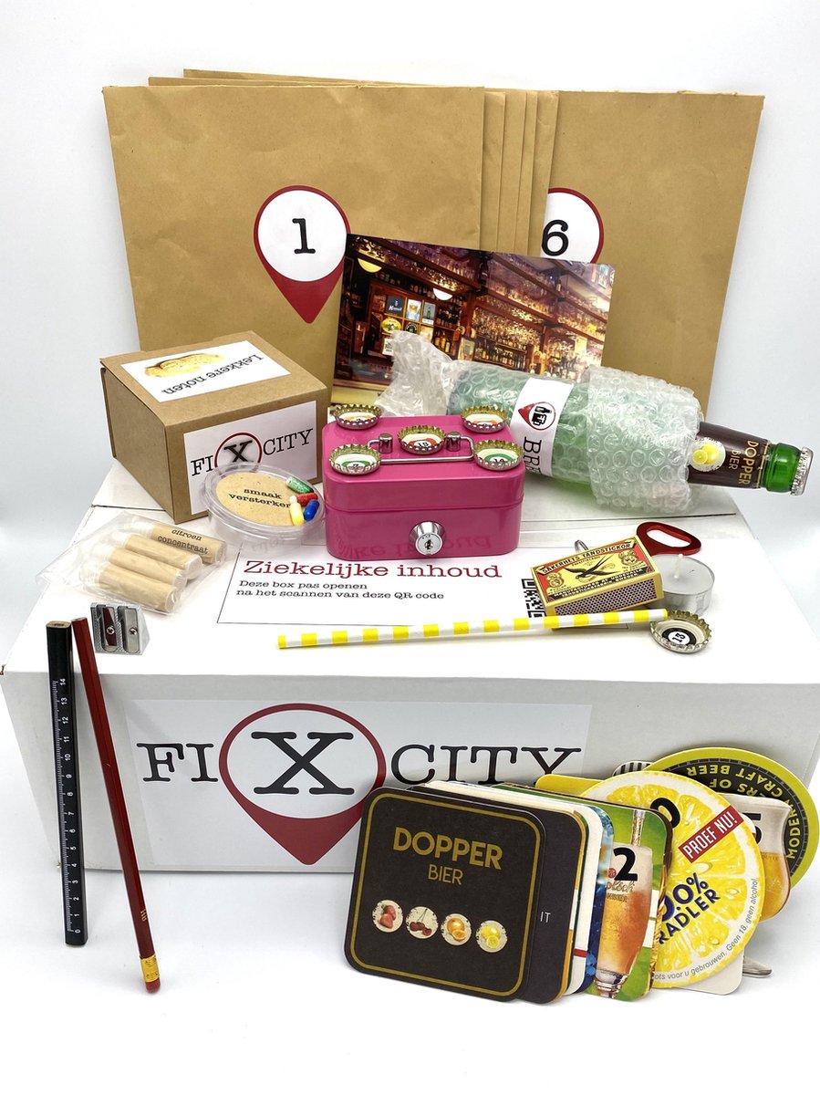 Escape room | Escape box | Gezelschapsspel |FiXcity | Café