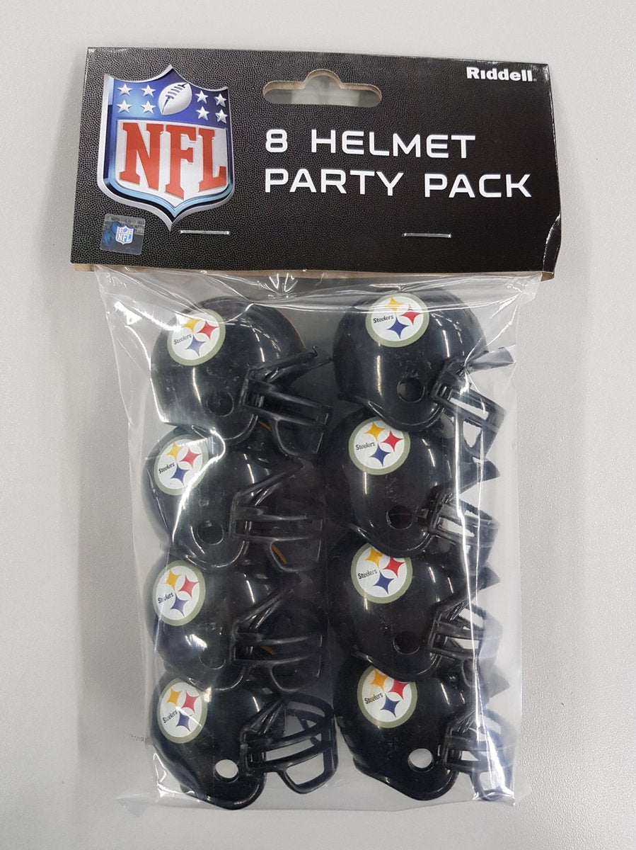 Riddell Pittsburgh Steelers American Football Helm Party Pack