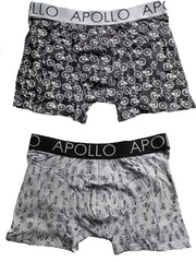 Apollo - boxershort heren - 2 - Pack - Print - Maat M