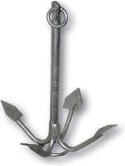Lalizas gegalvaniseerd 10kg Grapnel Anker