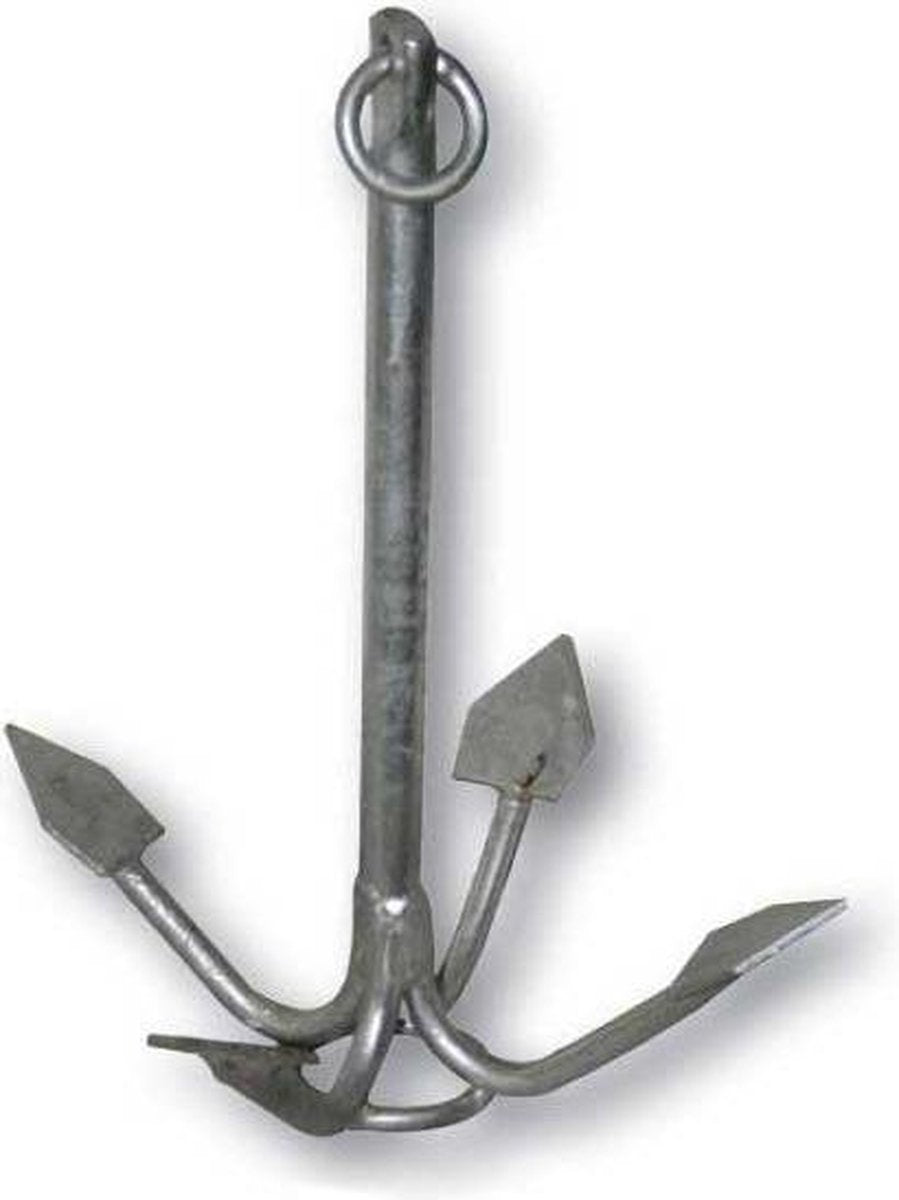 Lalizas gegalvaniseerd 10kg Grapnel Anker