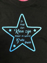 Aankondiging bekendmaking zwangerschap Baby T-shirt Maat 80 Ik mag dan klein zijn maar ik word grote broer ©