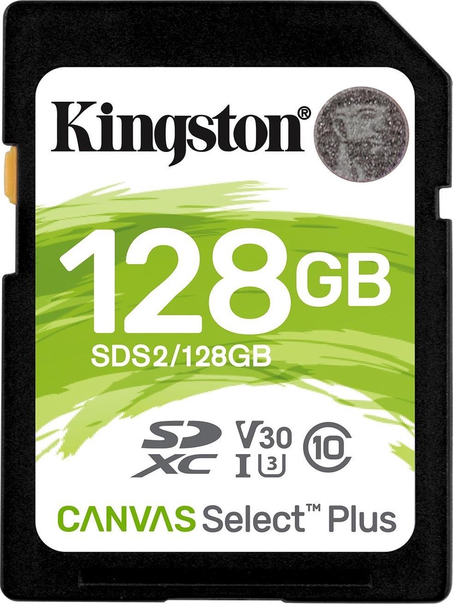 128GB SDXC 100R C10 UHS-I U3 V30