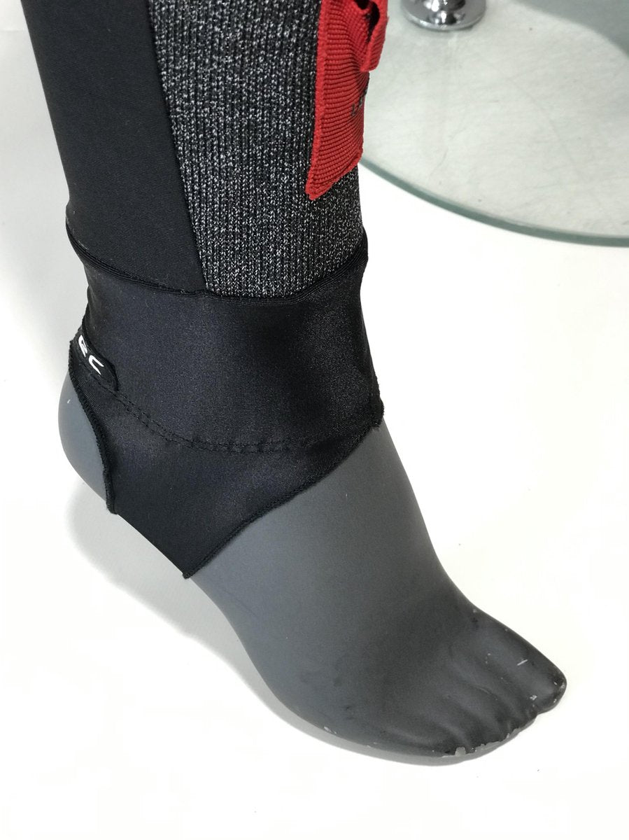 Icetec | Snijvaste Scheen-/Enkelbeschermers - in de schoen - XXL - Dyneema - Schaatsen