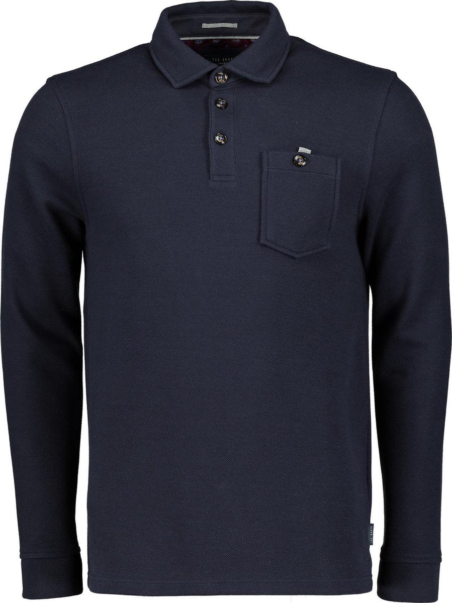 Ted Baker Pullover - Slim Fit - Blauw - L