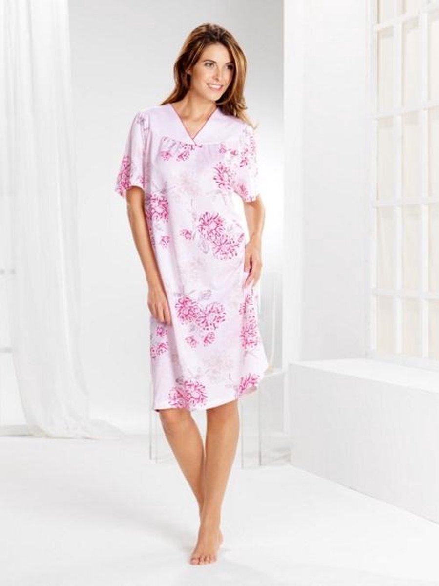 CYBÉLE NIGHT CHRISANTE Nachthemd Pink print maat 38