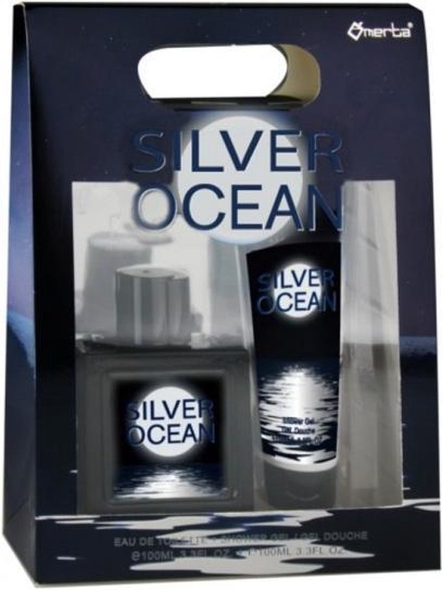 EDT 100ml +Showergel "Silver Ocean"