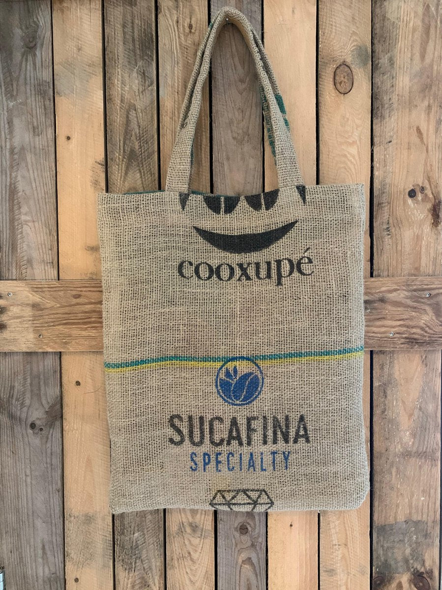 Cafe Brasil 1- shopper- jute