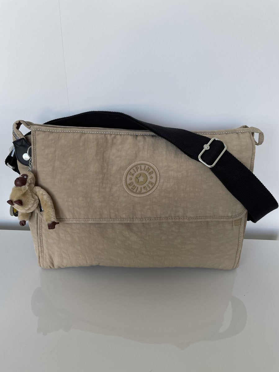 Kipling verzorgingstas - super-nanny beach - zandkleur