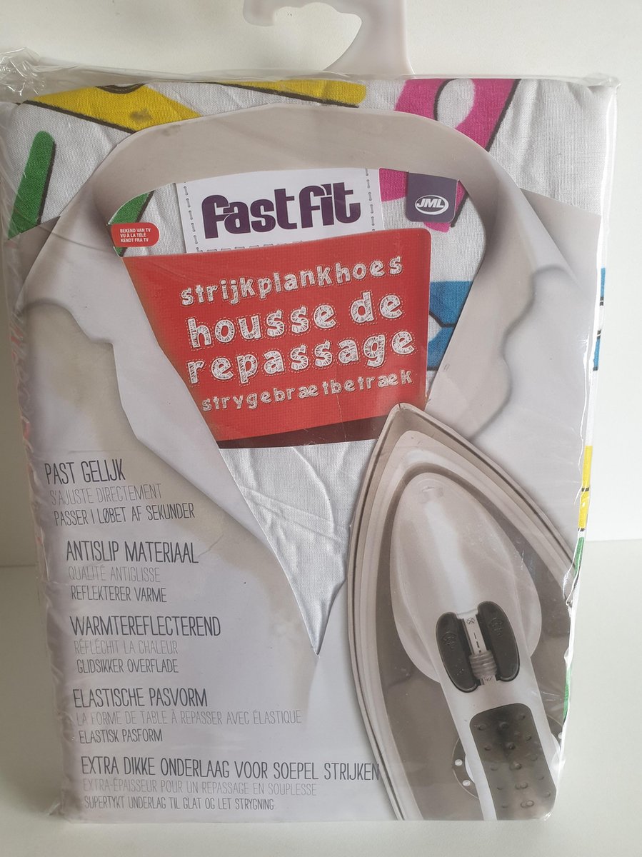 JML Fast Fit strijkplankhoes Wasknijper