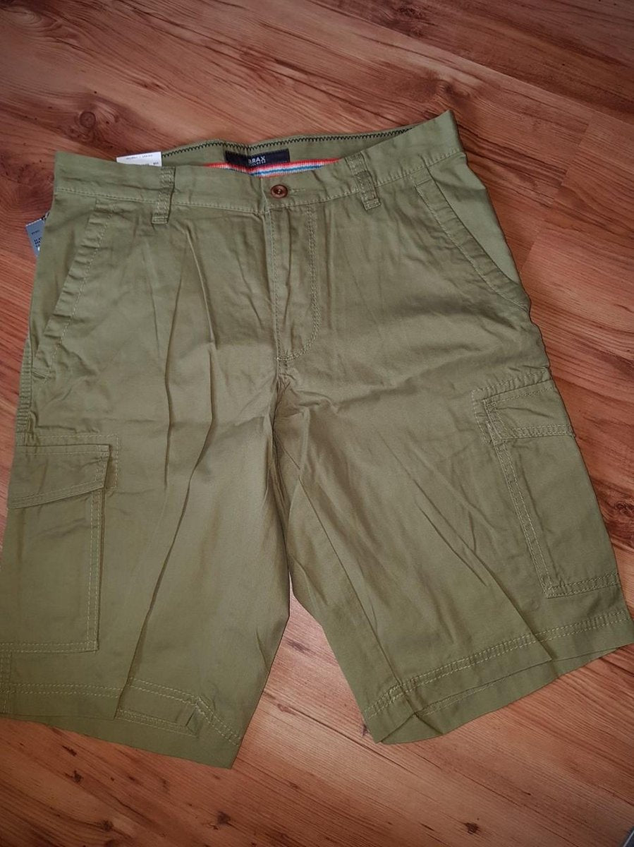 brax korte broek groen maat 52