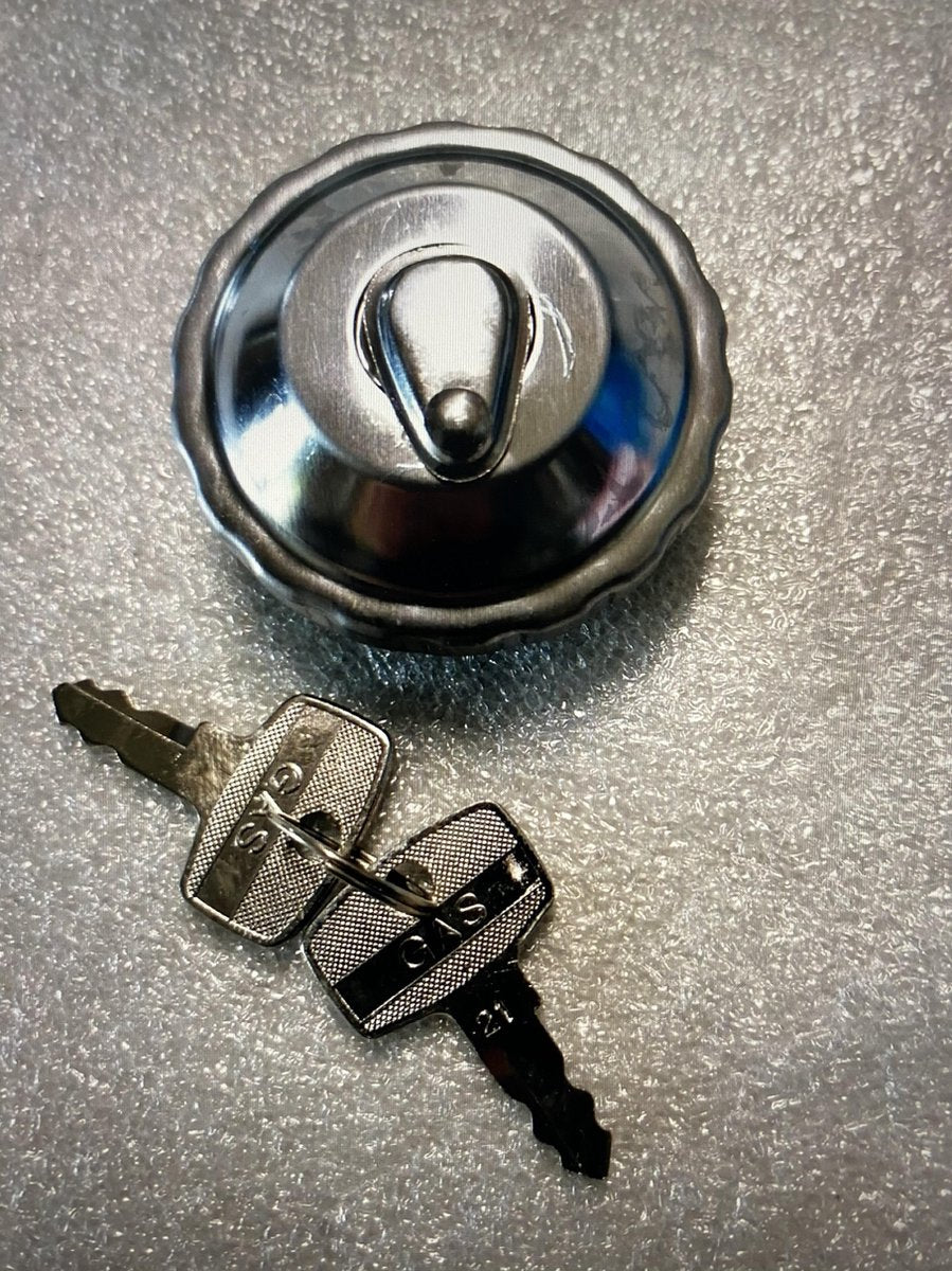 Honda camino benzinedop chrome met 2 sleutels
