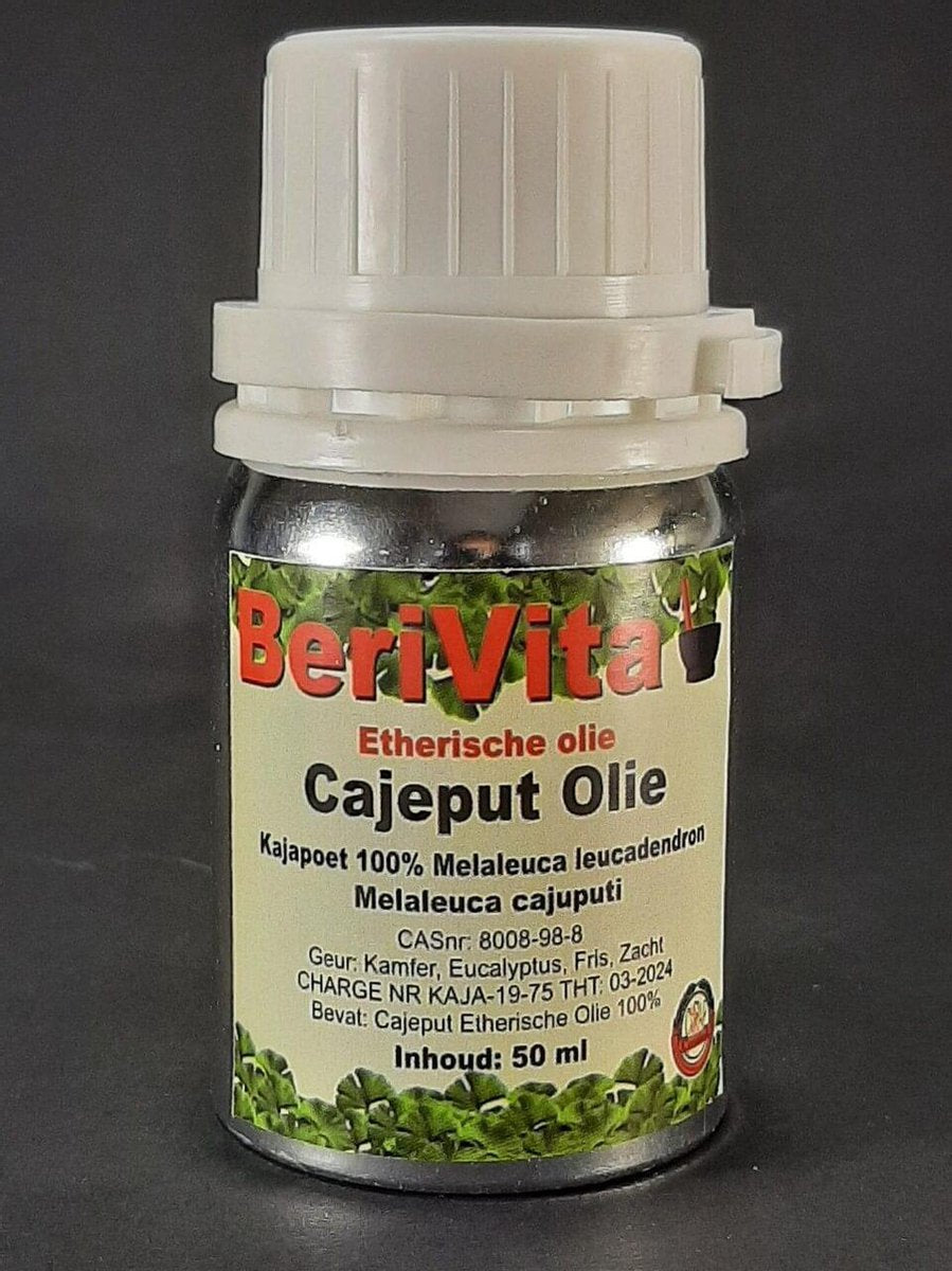 Cajeput Olie 100% 50ml - Etherische Cajeputolie