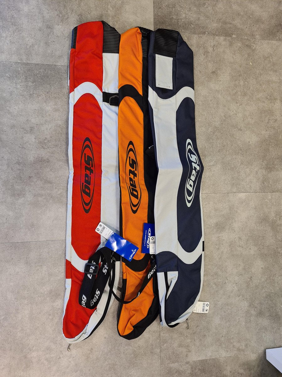 Hockeyfoedraal volwassen rood /grijs links op afbeelding