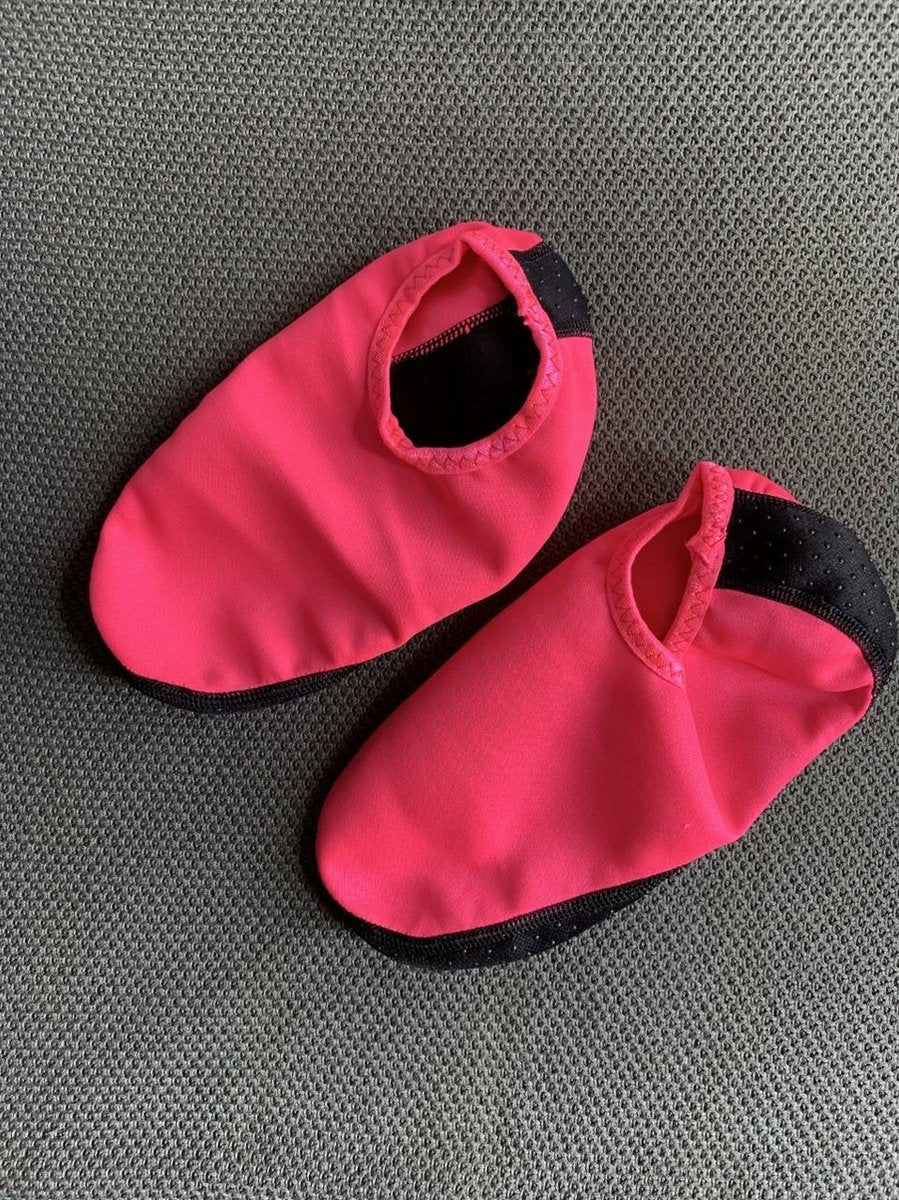 zwembad anti slip waterschoenen roze 27-29