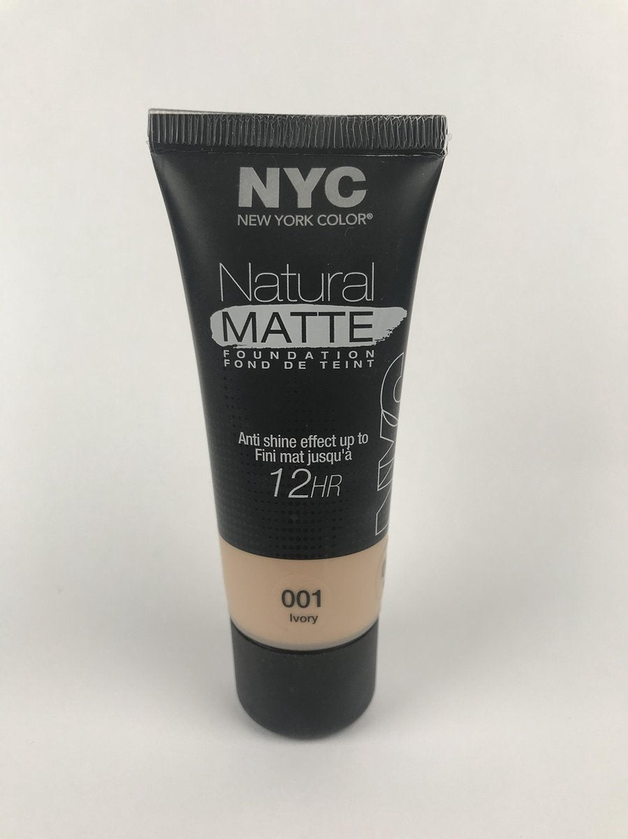 NYC Foundation Natural Matte Ivory 30ml