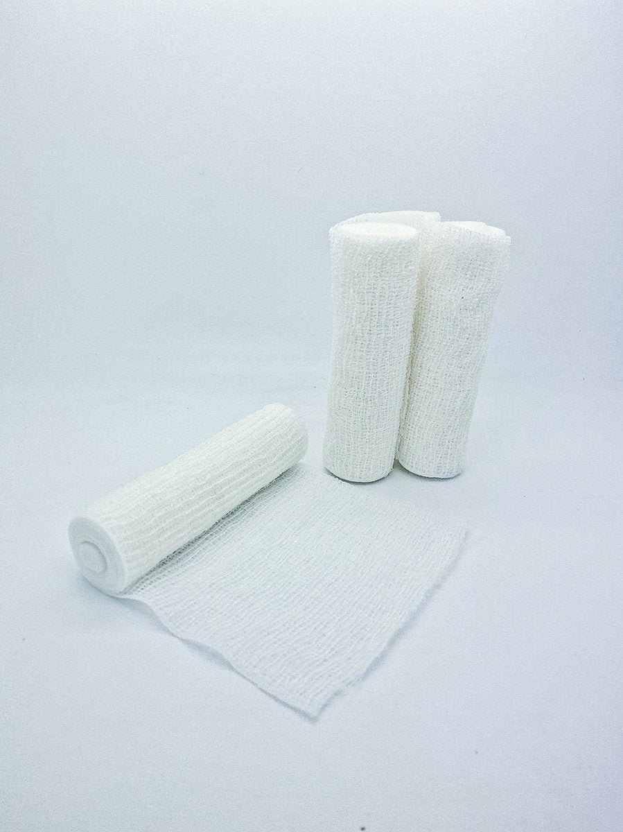 Danamull Elastisch Gaasverband 12cm x 4m - Doos 20 stuks
