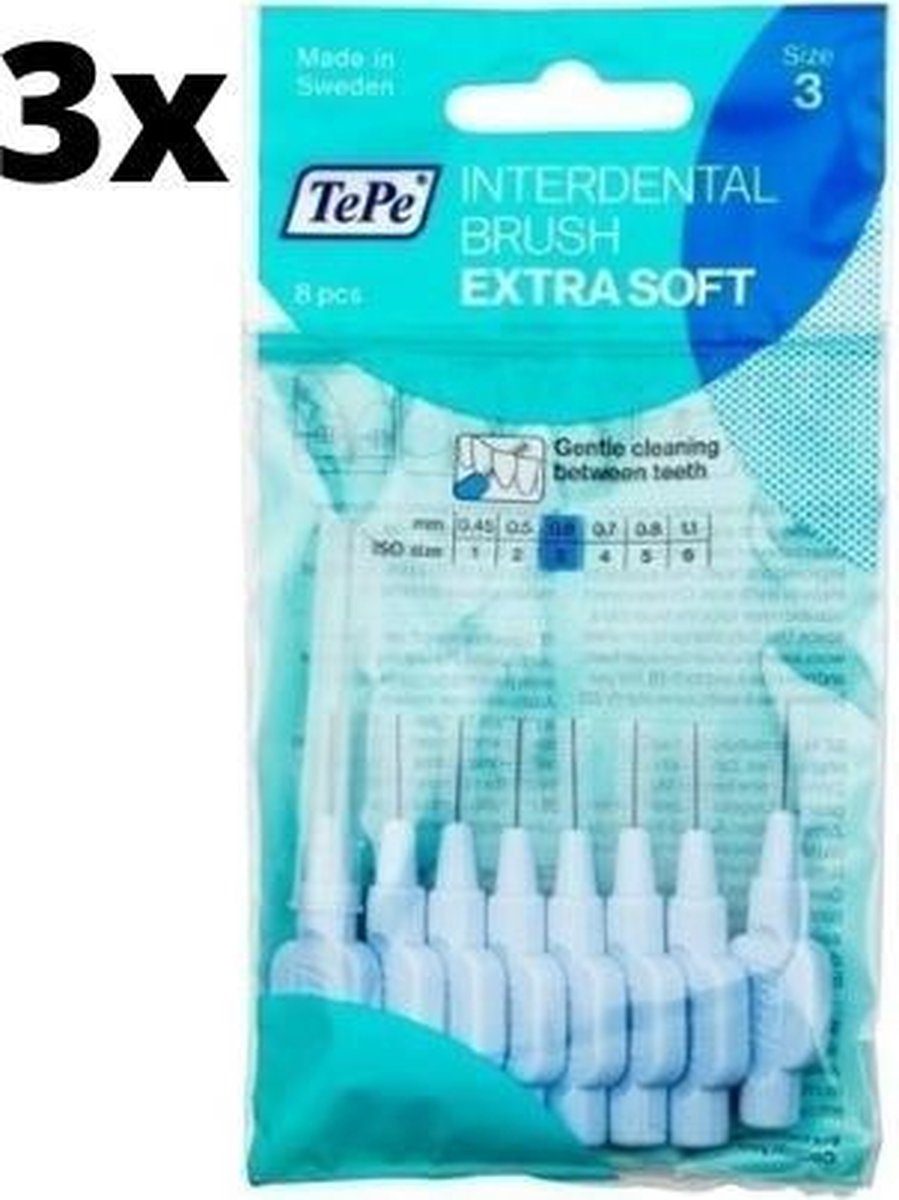 TePe Extra Soft Blauw 0