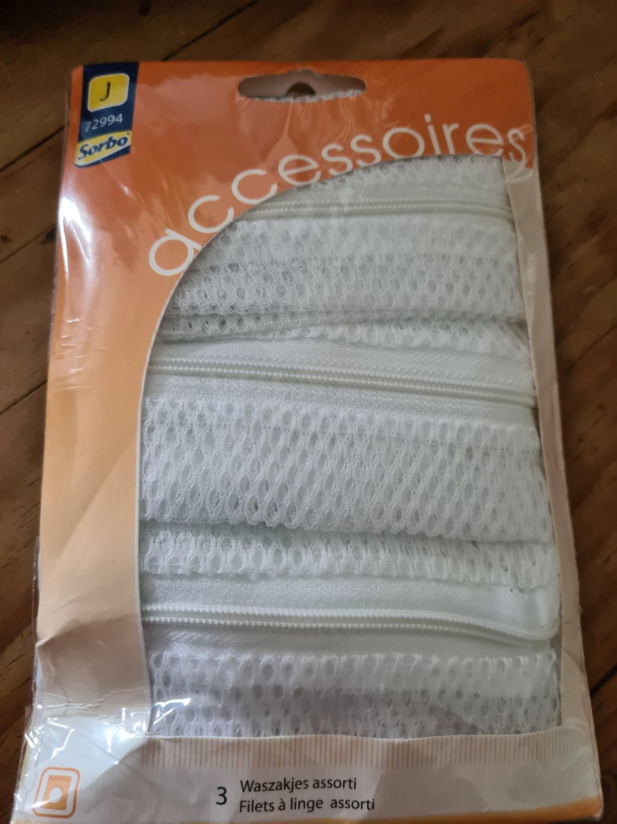3 waszakjes Assorti Sorbo