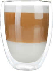 Rareza - Latte Macchiato Glazen - Dubbelwandige Koffieglazen - Theeglazen - Cappuccino Glazen- 2 Stuks - 300ML