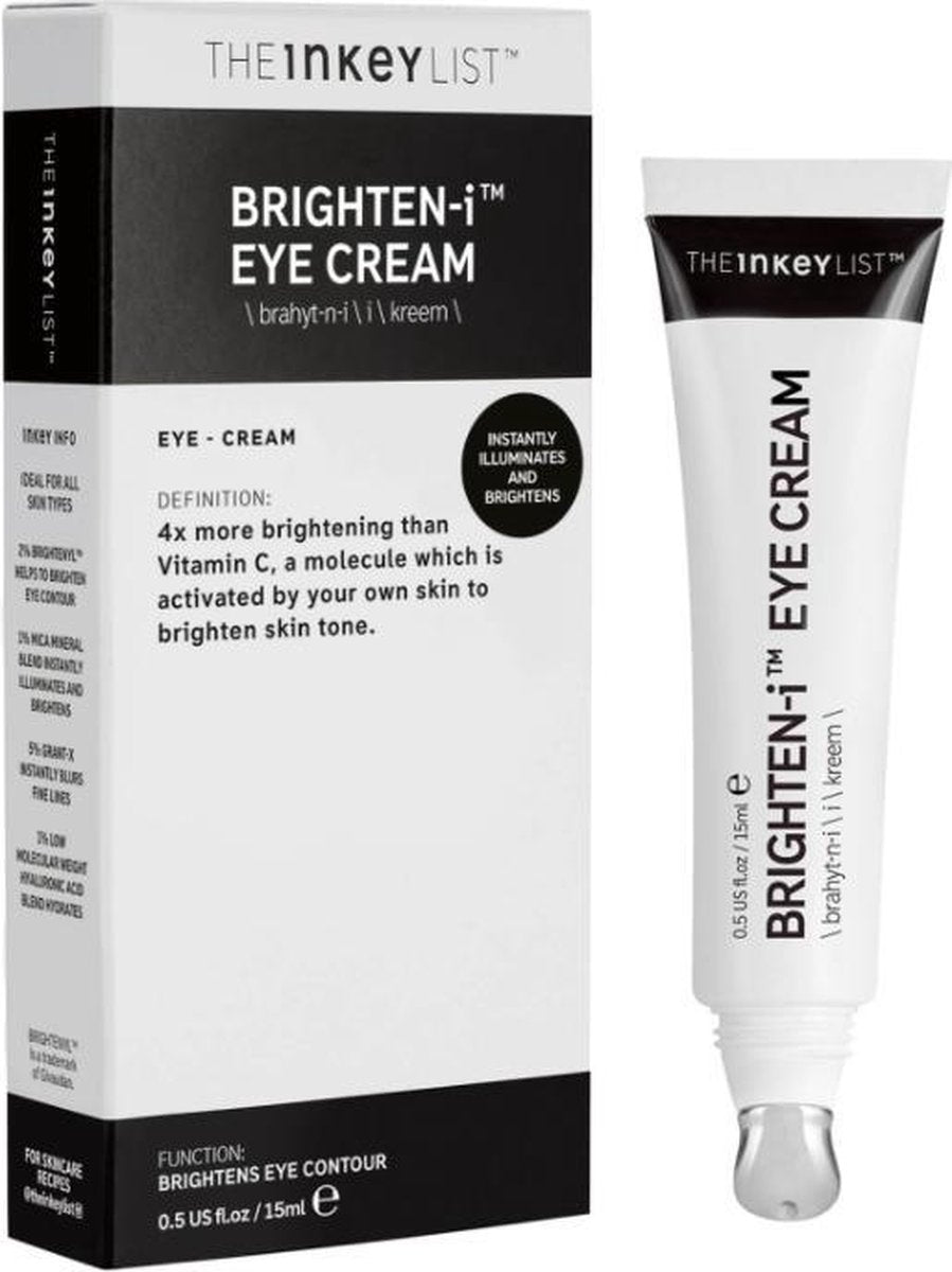 The Inkey List Brighten-I Eye Cream - oogcrème - oogverzorging